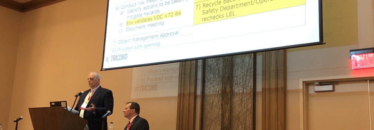 Larry Poche of TRICORD Consulting discusses Consolidate Air Rule (CAR) at the Air and Waste Management Association Louisiana Chapter Annual Conference
